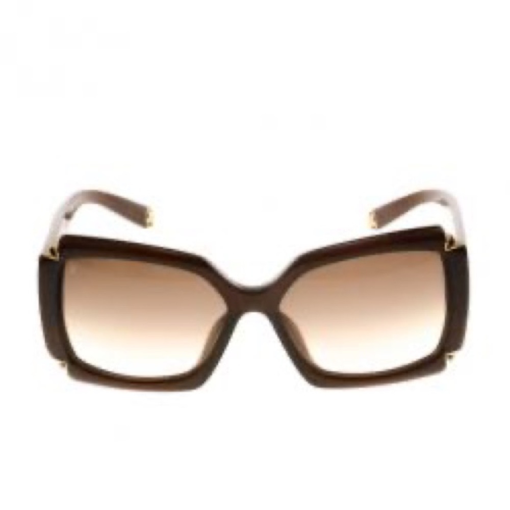 Louis Vuitton Brown Glitter Hortensia Woman Sunglasses - Picture 7 of 8